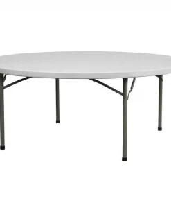 Atlas Commercial Products TitanPRO™ 72" Round Plastic Folding Table