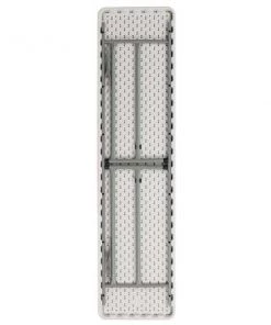 Atlas Commercial Products Titan Series™ 18"Wx72"L Granite White Plastic Folding Training Table