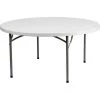 Atlas Commercial Products Titan Series™ 60" Round Plastic Folding Table
