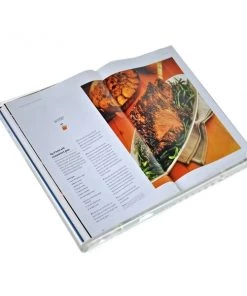 Azar Displays Deluxe Acrylic Book Stand Holder 1/2" Thick, Size: 18"W x 12"D x 5"H