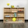 Flash Furniture Wooden 8 Section School Classroom Storage Cabinet