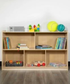 Flash Furniture Wooden 5 Section School Classroom Storage Cabinet