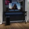 Flash Furniture 55" Black Computer Gaming Desk - Headphone Holder