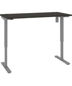 Bestar Upstand 30” x 72” Standing Desk in deep grey