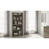 Bestar Pro-Linea Bookcase, Walnut Grey