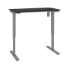 Bestar Upstand 24” x 48” Standing Desk in deep grey