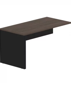 Bestar Connexion 60W Return Table, Antigua & Black