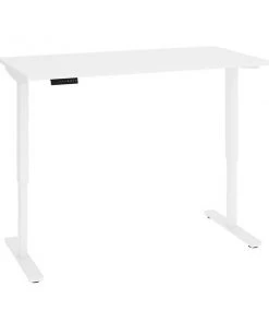 Bestar Viva 60W x 30D Electric Standing Desk in white
