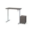 Bestar Universel 2-piece set, Cluding A 24“ X 48“ Standing Desk And A Mobile Pedestal