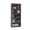 Bestar Universel 30W Standard Bookcase, Bark Grey