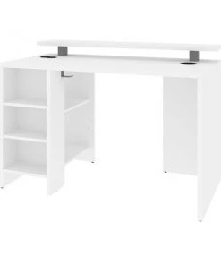Bestar Electra 48W Gaming Desk, White