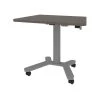 Bestar Universel 36W x 24D Small Standing Desk, Bark Grey
