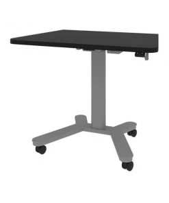 Bestar Universel 36W x 24D Small Standing Desk, Black
