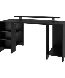 Bestar Electra 60W Gaming Desk, Black
