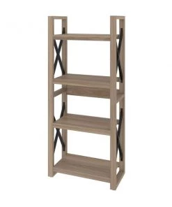 Bestar Talita 27W Bookcase, Natural Oak