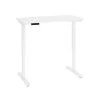 Bestar Viva 48W x 24D Electric Standing Desk in white