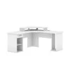Bestar Hampton 66W L-Shaped Corner Gaming Desk, White