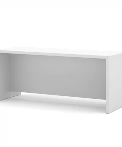 Bestar Pro-Linea 72W Desk Shell, White