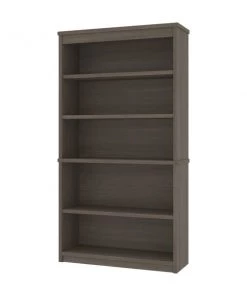 Bestar Universel 36W Bookcase in bark grey