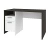 Bestar Meropa 48W Small Computer Desk, Deep Grey & White