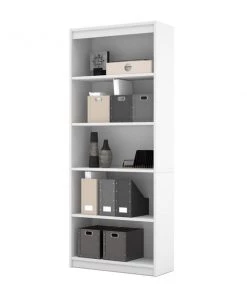 Bestar Universel 30W Standard Bookcase, White