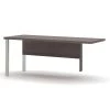 Bestar Pro-Linea 72W Return Table, Bark Grey