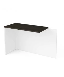 Bestar Pro-Concept Plus 40W Return, White & Deep Grey