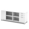 Bestar Pro-Linea 72W Credenza with 3 Drawers, White