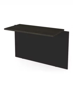 Bestar Pro-Concept Plus 40W Desk Bridge, Deep Grey & Black