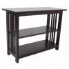 Alaterre Furniture Mission Under Window Bookshelf, Espresso