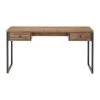 Alaterre Furniture Claremont 60"W Rustic Wood and Metal Desk