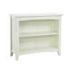 Alaterre Furniture Shaker Cottage Bookcase, Ivory
