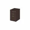 Bush Business Furniture Easy Office 3 Drawer Mobile File Cabinet in Mocha Cherry