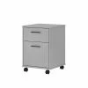 Bush Furniture Key West 2 Drawer Mobile File Cabinet in Cape Cod Gray