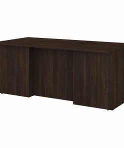 Bush Business Furniture Office 500 72W x 36D Executive Desk in Black Walnut