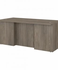 Bush Business Furniture Office 500 72W x 36D Executive Desk in Modern Hickory