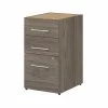 Bush Business Furniture Office 500 16W 3 Drawer File Cabinet in Modern Hickory - Assembled
