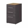 Bush Business Furniture Office 500 16W 3 Drawer File Cabinet in Storm Gray - Assembled