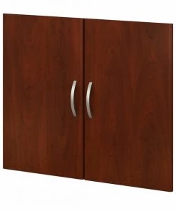 Bush Business Furniture Studio C Bookcase Door Kit in Hansen Cherry
