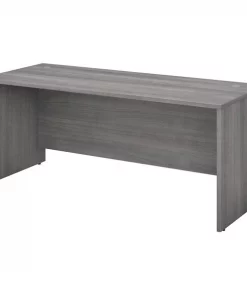 Bush Business Furniture Studio C 72W x 30D Office Desk in Platinum Gray