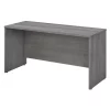 Bush Business Furniture Studio C 60W x 24D Credenza Desk in Platinum Gray