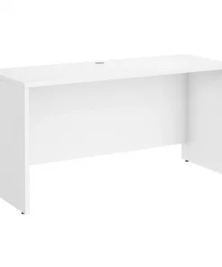 Bush Business Furniture Studio C 60W x 24D Credenza Desk in White