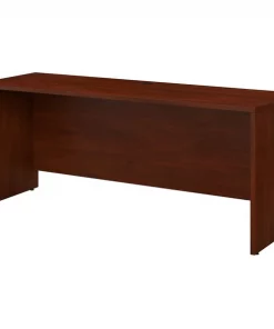Bush Business Furniture Studio C 72W x 24D Credenza Desk in Hansen Cherry