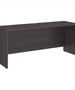 Bush Business Furniture Studio C 72W x 24D Credenza Desk in Storm Gray