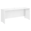 Bush Business Furniture Studio C 72W x 24D Credenza Desk in White