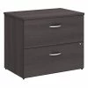 Bush Business Furniture Studio C Lateral File Cabinet in Storm Gray