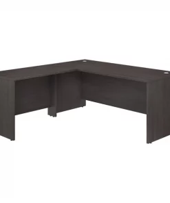 Bush Business Furniture Studio C 72W x 30D L Shaped Desk W/ 42W Return in Storm Gray