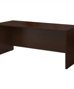 Bush Business Furniture Series C 72W x 30D Office Desk in Mocha Cherry