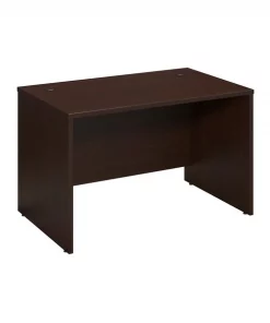 Bush Business Furniture Series C 48W x 30D Shell Desk in Mocha Cherry