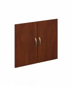 Bush Business Furniture Series C Half-Height 2 Door Kit in Hansen Cherry